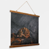 Leopard Cat Hangend Wandkleed (Gebogen)