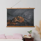 Leopard Cat Hangend Wandkleed (Slaapkamer)