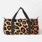 Leopard Cat Modern Animal Print Collectie Plunjezak (Voorkant)