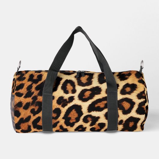 Leopard Cat Modern Animal Print Collectie Plunjezak (Achterkant)