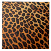 Leopard Cat Popular Animal Print Collectie Tegeltje (Voorkant)