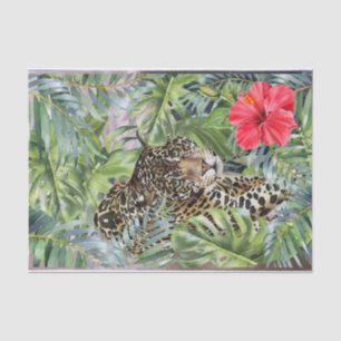 Leopard Cat Tissuepapier