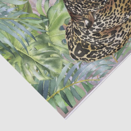 Leopard Cat Tissuepapier (Detail)