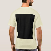 Leopard cat unisex yellow T-Shirt (Achterkant)