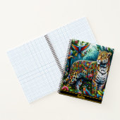 Leopard Charm: Wild Oerwoud Omgeving Notitieboek (Binnen)