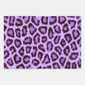 Leopard Cheetah Animal Fur Print Patroon Inpakpapier Vel (Voorkant 3)
