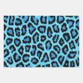 Leopard Cheetah Animal Fur Print Patroon Inpakpapier Vel (Voorkant 2)