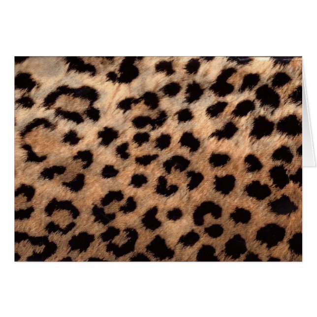 Leopard Cheetah Animal Print Girly Modern Trendy (Voorkant Horizontaal)