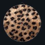 Leopard Cheetah Animal Print Girly Modern Trendy Dartbord<br><div class="desc">Leopard Cheetah Animal Print</div>