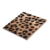 Leopard Cheetah Animal Print Girly Modern Trendy Tegeltje (Zijkant)