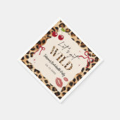 Leopard Cheetah Bachelorette Weekend Party Napkins Servet (Hoek)