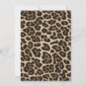 Leopard Cheetah Coquette Cherry Birthday Kaart (Achterkant)