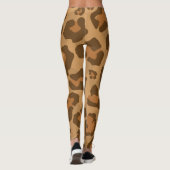 Leopard Cheetah Cougar Jaguar Puma Pattern Leggings (Achterkant)