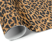 Leopard, cheetah, dierlijk gedrukt cadeaupapier (Rol Hoek)