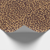Leopard, cheetah dierlijk print. cadeaupapier (Hoek)