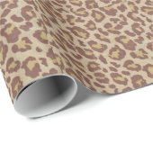 Leopard Cheetah Print Cadeaupapier (Rol Hoek)