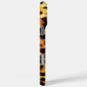 Leopard Cheetah Print Faux Fur Case-Mate iPhone Case (Achterkant / Rechts)
