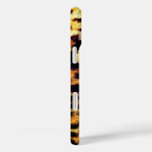 Leopard Cheetah Print Faux Fur Case-Mate iPhone Case (Achterkant / Rechts)