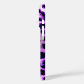 Leopard Cheetah Print Faux roze Case-Mate iPhone Case (Achterkant / Links)