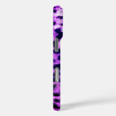 Leopard Cheetah Print Faux roze Case-Mate iPhone Case (Achterkant / Rechts)