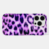 Leopard Cheetah Print Faux roze Case-Mate iPhone Case (Achterkant (horizontaal))