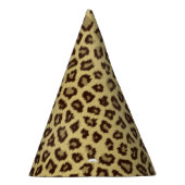 Leopard/Cheetah Print Feesthoedjes (Rechts)