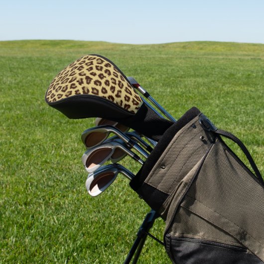 Leopard/Cheetah Print Golfheadcover (Insitu)