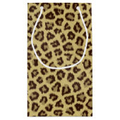Leopard/Cheetah Print Klein Cadeauzakje (Achterkant)