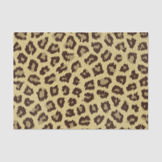 Leopard/Cheetah Print Tissuepapier (Voorkant)