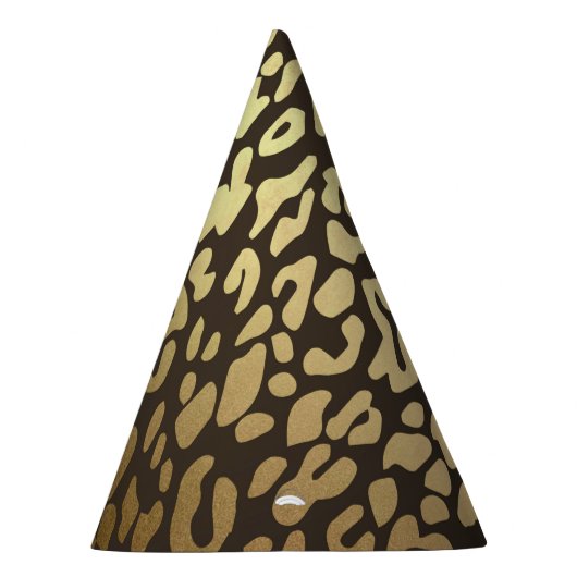 Leopard Cheetah Print Wild Oerwoud Verjaardagsfees Feesthoedjes (Rechts)