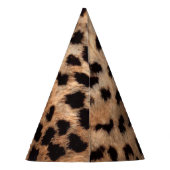Leopard Cheetah Print Wild Oerwoud Verjaardagsfees Feesthoedjes (Achterkant)