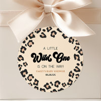 Leopard Cheetah Print Wild One Baby shower