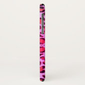 Leopard cheetah roze patroon - monogrammen Case-Mate iPhone case (Achterkant/links)