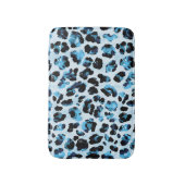 Leopard Cheetah Skin: Waterverf Tie Dye Badmat (Voorkant Verticaal)