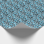 Leopard Cheetah Skin: Waterverf Tie Dye Cadeaupapier (Hoek)