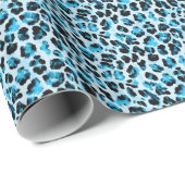 Leopard Cheetah Skin: Waterverf Tie Dye Cadeaupapier (Rol Hoek)