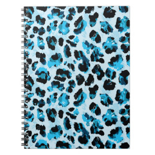 Leopard Cheetah Skin: Waterverf  Tie Dye Notitieboek