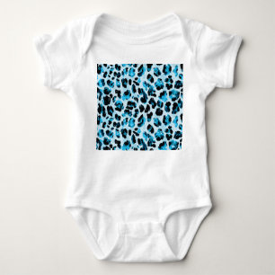 Leopard Cheetah Skin: Waterverf  Tie Dye Romper