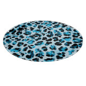 Leopard Cheetah Skin: Waterverf  Tie Dye Snijplank (Hoek)