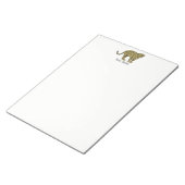  leopard Cheetah Spotted Cat Drawing Notitieblok (Schuin)