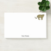  leopard Cheetah Spotted Cat Drawing Post-it® Notes (Kantoor)