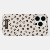 Leopard Cheetah Wild Animal Skin Pattern Case-Mate iPhone Case (Achterkant (horizontaal))