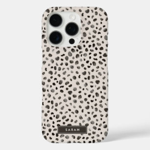 Leopard Cheetah Wild Animal Skin Pattern iPhone 16 Pro Hoesje