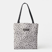 Leopard Cheetah Wild Animal Skin Pattern Tote Bag (Achterkant)