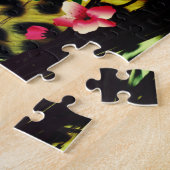 Leopard Cherry Blossom Legpuzzel (Zijkant)