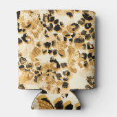Leopard Chic:  patroonelegantie. Blikjeskoeler (Achterkant)