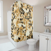 Leopard Chic: patroonelegantie. Douchegordijn (In situ)