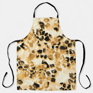 Leopard Chic:  patroonelegantie. Schort