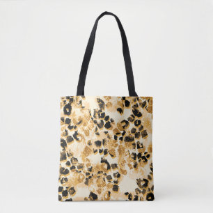 Leopard Chic: patroonelegantie. Tote Bag