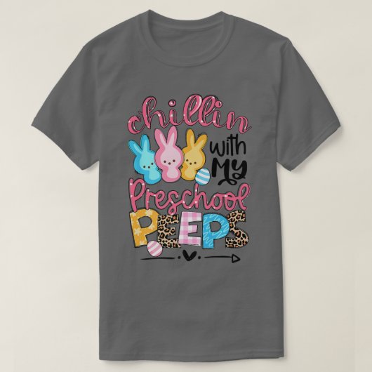 Leopard Chillin met mijn leraar schooltijd T-shirt (Design voorkant)